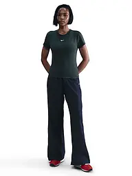 NIKE | Camiseta de mujer Sportswear Chill Knit | Verde oscuro