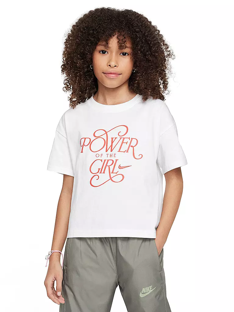 NIKE | Camiseta de niña NSW Power | Blanco