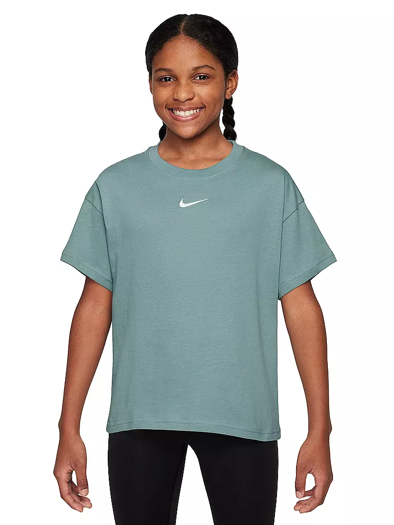 NIKE | Camiseta de niña Sportswear Essential | Petróleo