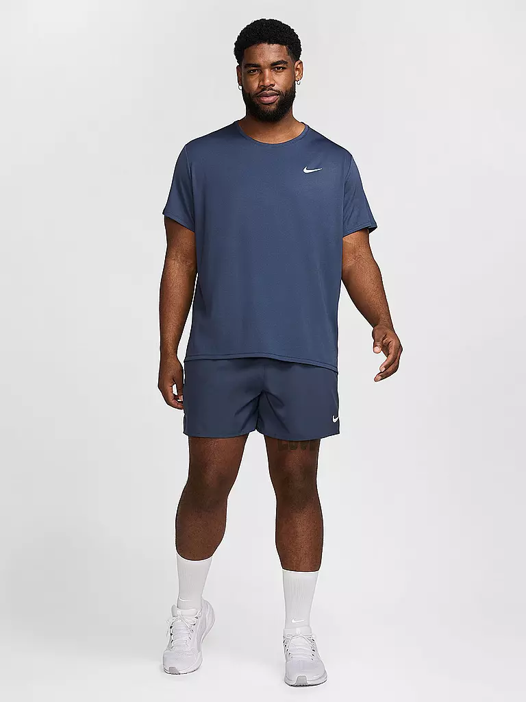 NIKE | Camiseta de running para hombre Dri-FIT UV Miler | Azul oscuro