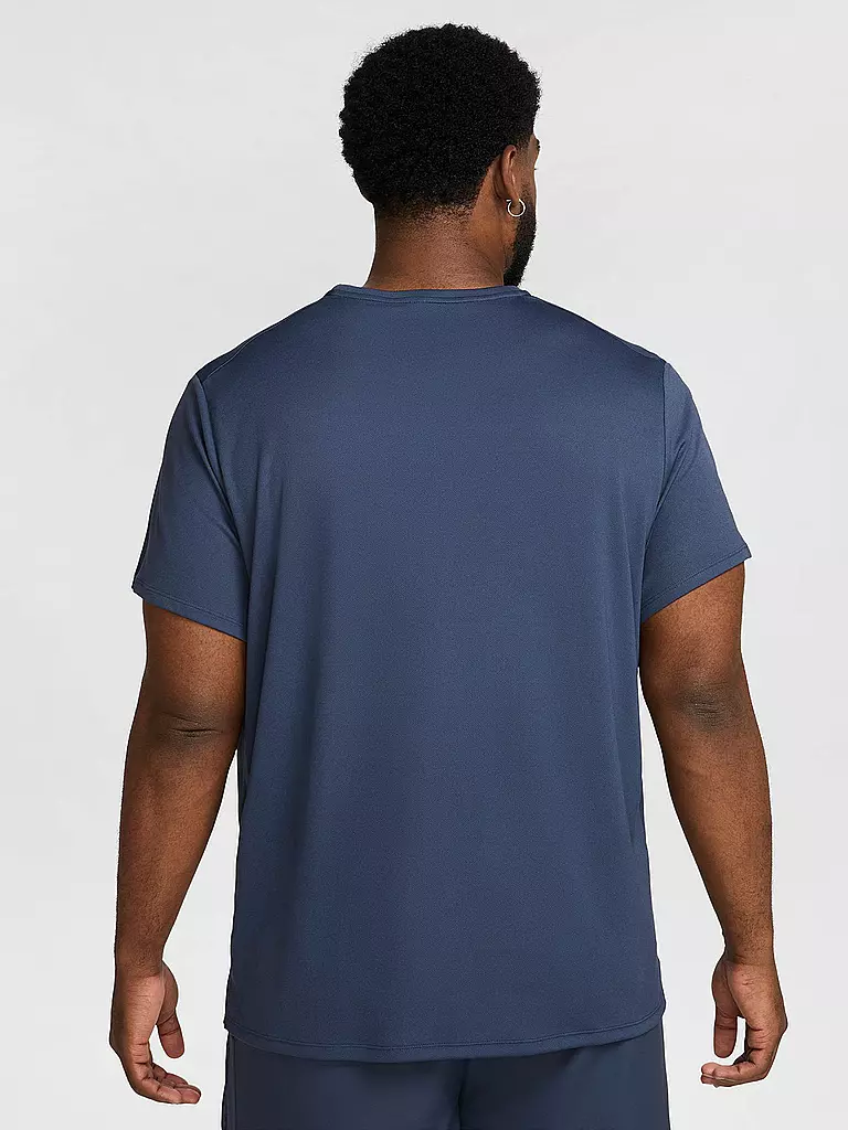 NIKE | Camiseta de running para hombre Dri-FIT UV Miler | Azul oscuro