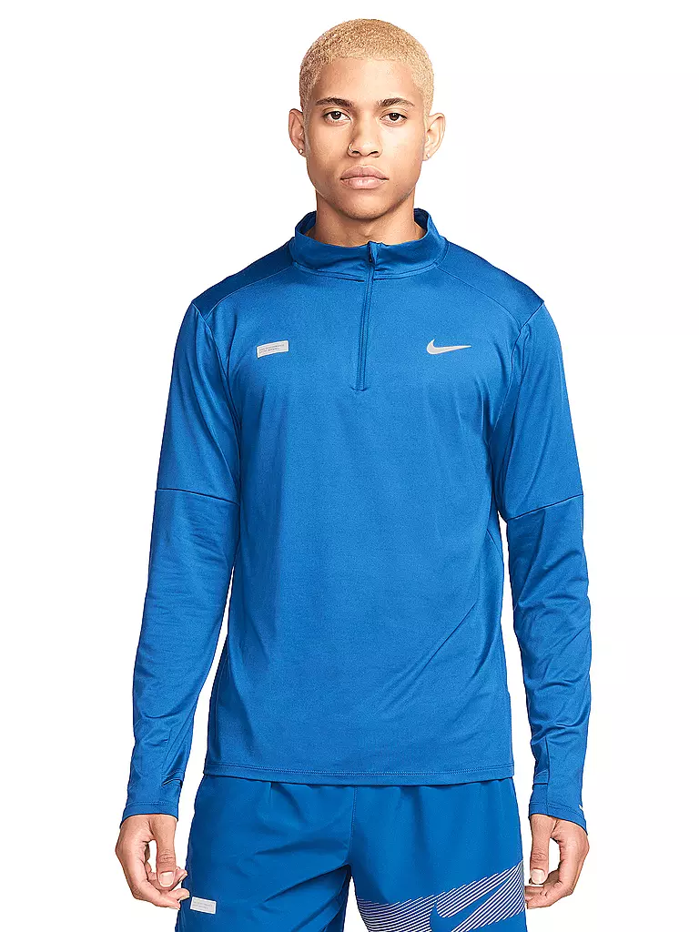 NIKE | Camiseta de running para hombre Flash Dri-FIT | Azul oscuro