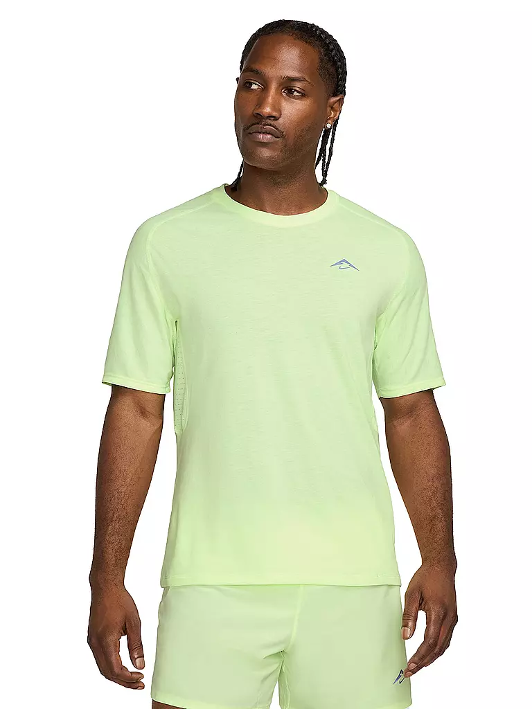 NIKE | Camiseta de running para hombre Solar Chase Trail | Amarillo