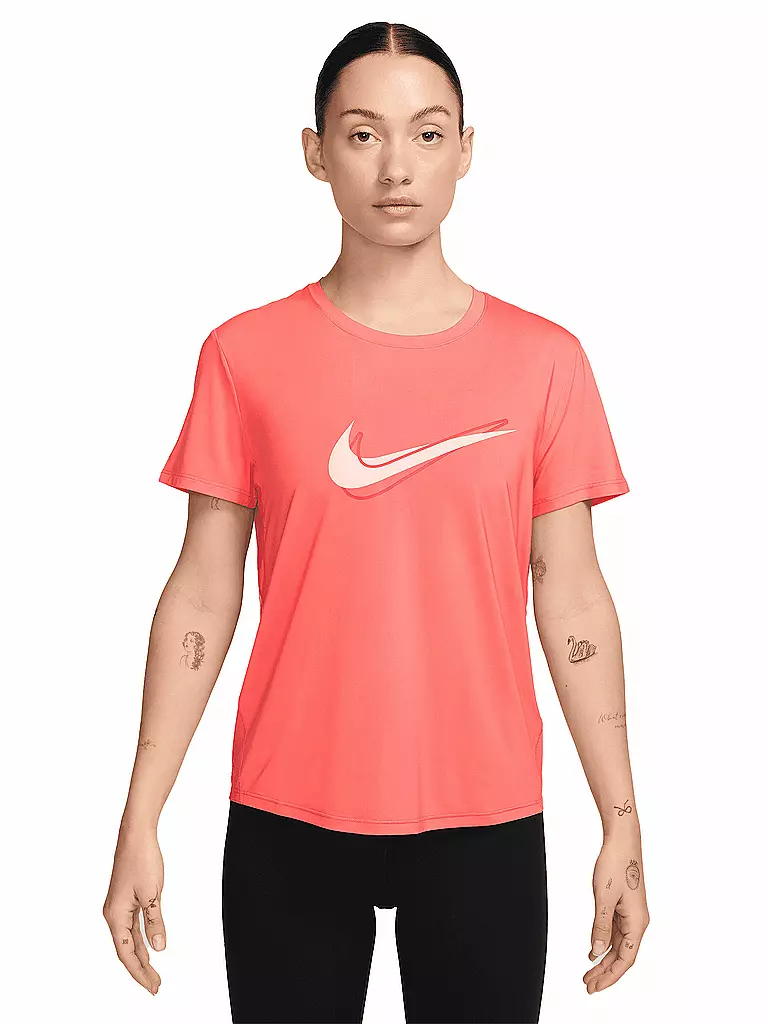 NIKE | Camiseta de running para mujer One Swoosh | Coral
