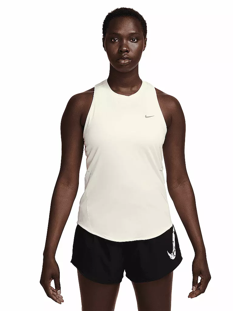 NIKE | Camiseta de running Swift para mujer | Beige