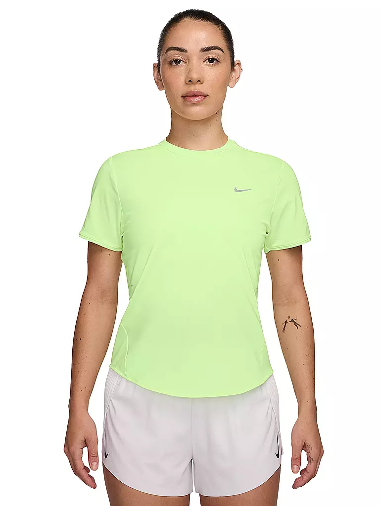 NIKE | Camiseta de running Swift para mujer | Verde claro