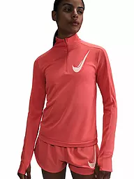 NIKE | Camiseta de running Swoosh para mujer | Coral