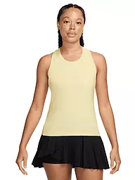 NIKE | Camiseta de tenis sin mangas Victory para mujer | Amarillo