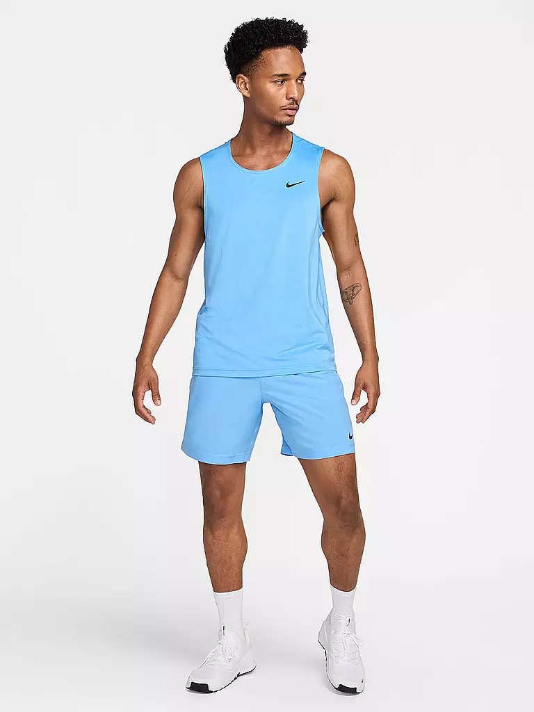 NIKE | Camiseta de tirantes de fitness para hombre Ready Dri-FIT | Azul
