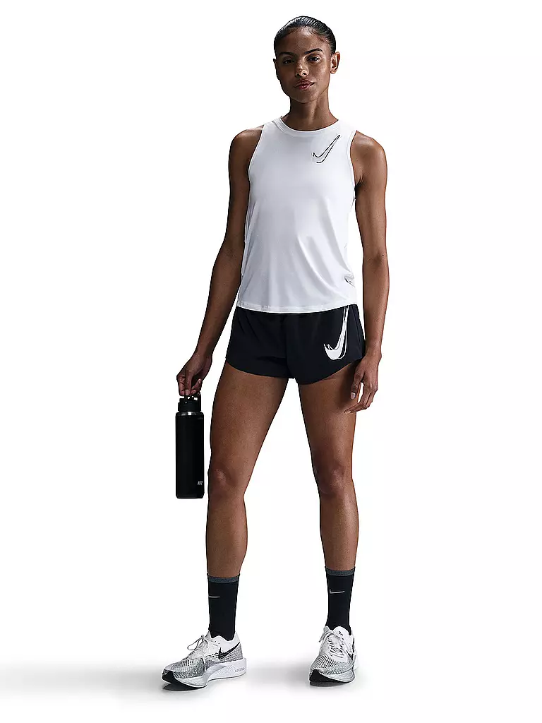 NIKE | Camiseta de tirantes de running para mujer One Swoosh | Blanco