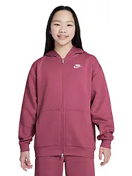 NIKE | Chaqueta con capucha para niña Sportswear Club Fleece | Baya