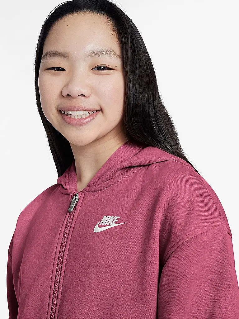 NIKE | Chaqueta con capucha para niña Sportswear Club Fleece | Baya