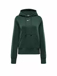 NIKE | Sudadera con capucha de fitness para mujer Sportswear Phoenix Fleece | Verde oscuro