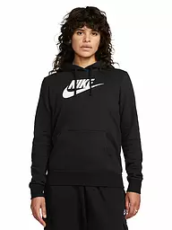 NIKE | Damen Kapuzenpullover Sportswear Club Fleece | Negro