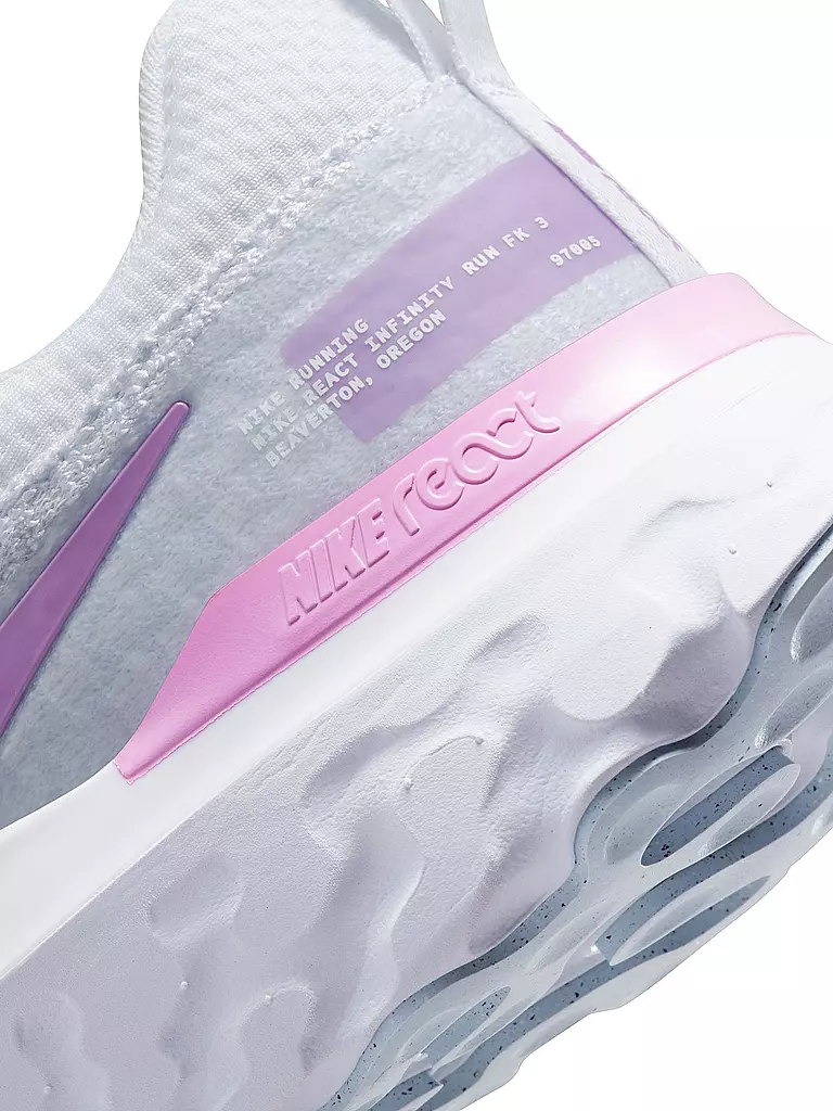 NIKE | Damen Laufschuhe React Infinity 3 | Blanco