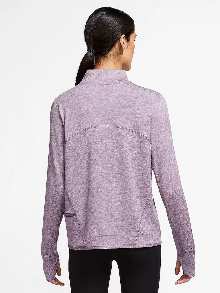 NIKE | Damen Laufshirt Dri-FIT Swift Element UV | Lila