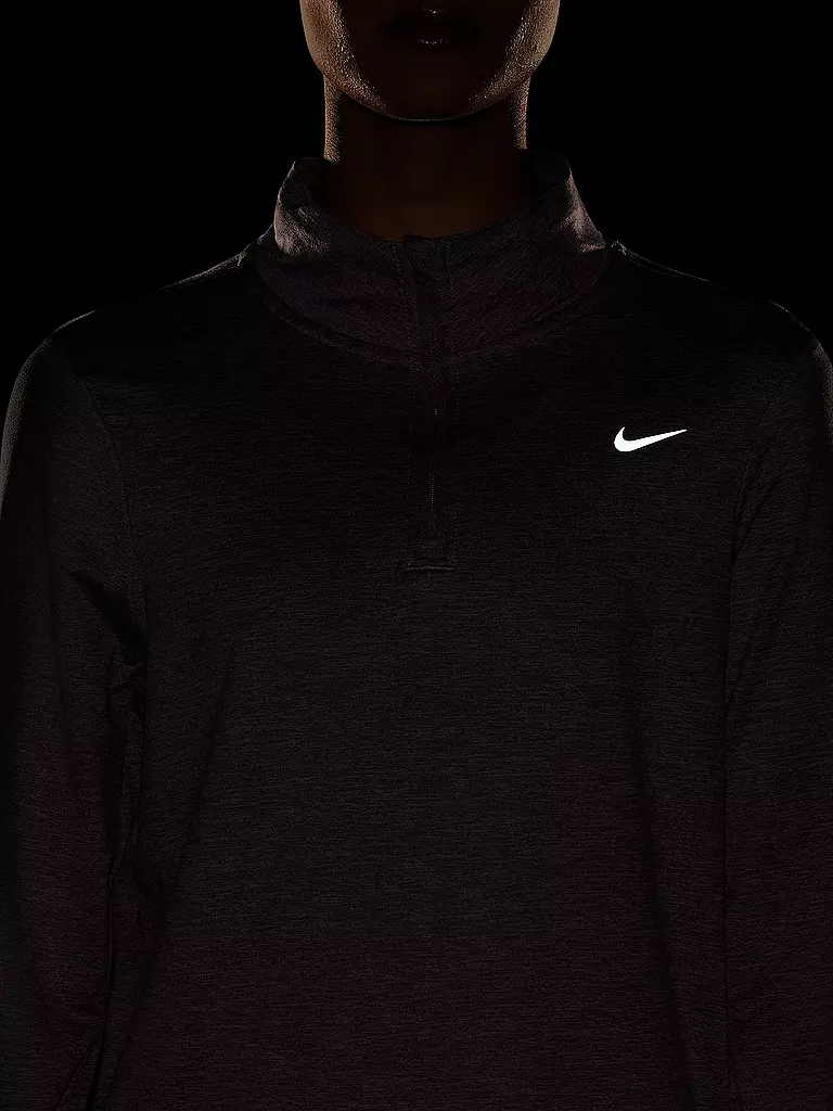 NIKE | Damen Laufshirt Dri-FIT Swift Element UV | Lila