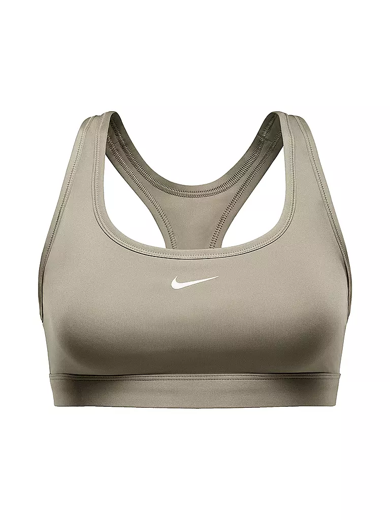 NIKE | Damen Sport-BH Swoosh Low Support | Oliva