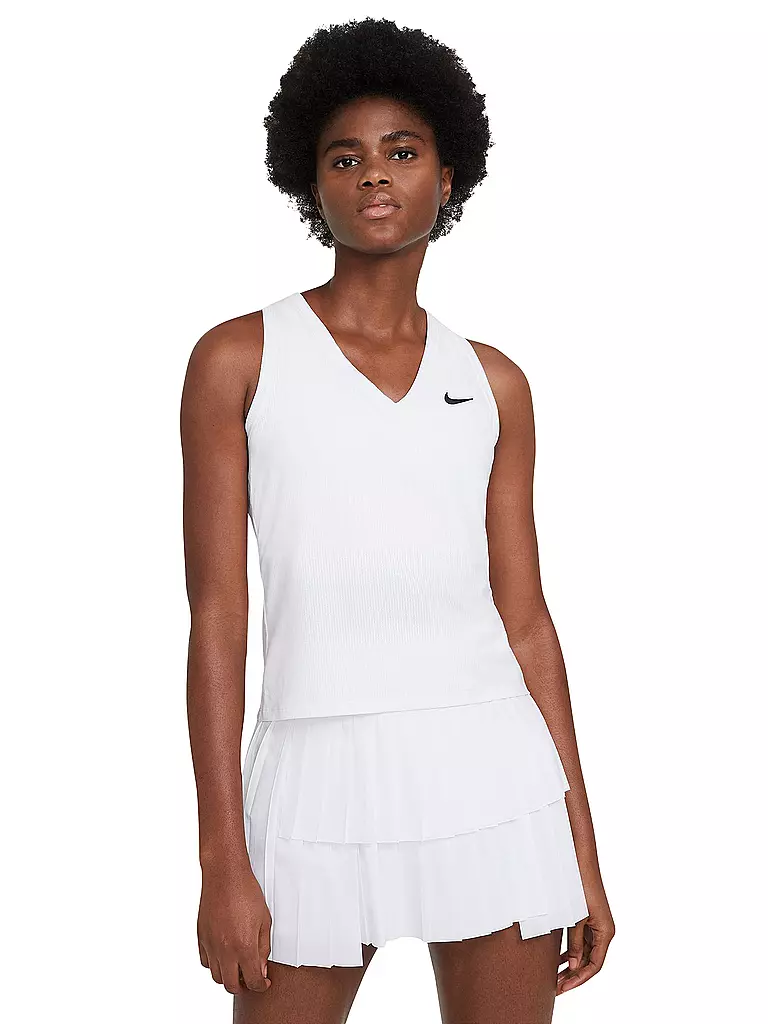 NIKE | Damen Tennis Tanktop NikeCourt Victory | Blanco
