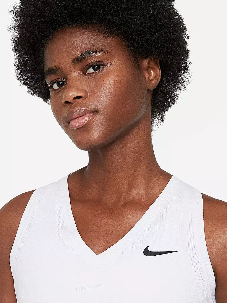 NIKE | Damen Tennis Tanktop NikeCourt Victory | Blanco