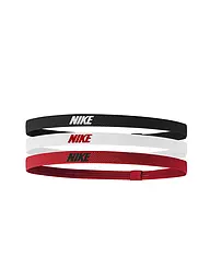 NIKE | Diademas elásticas para mujer, paquete de 3 | Rojo