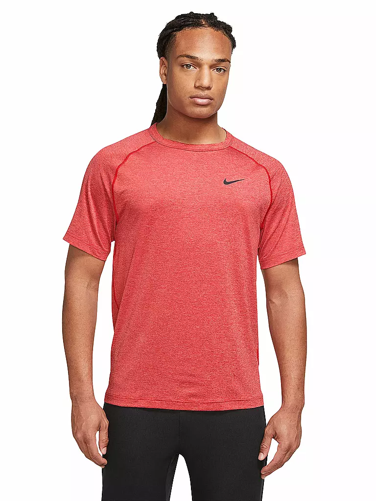 NIKE | Herren Fitnessshirt Dri-FIT Ready | Rojo