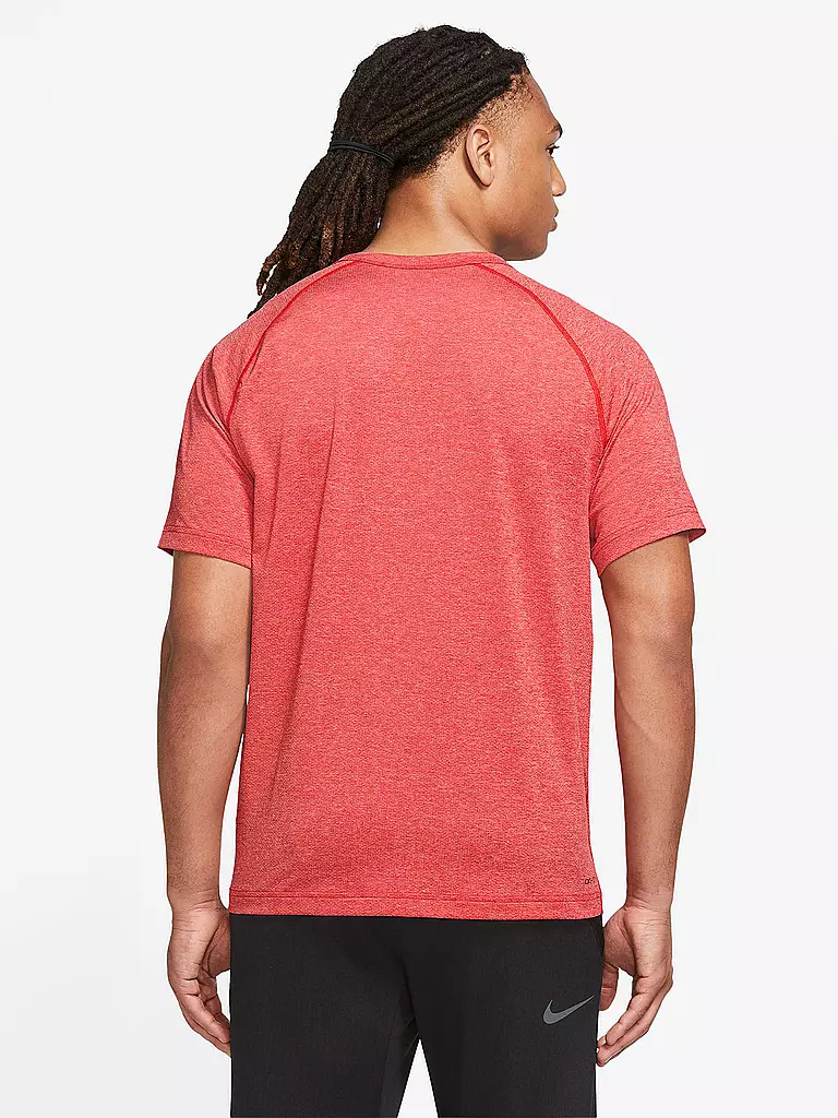 NIKE | Herren Fitnessshirt Dri-FIT Ready | Rojo