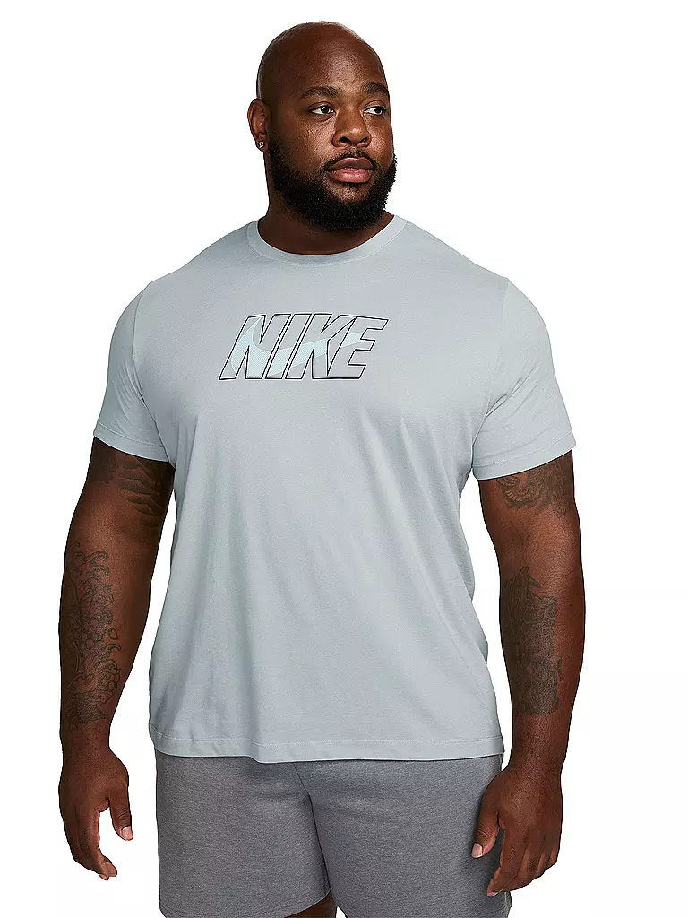 NIKE | Herren Fitnessshirt Dri-FIT | Gris