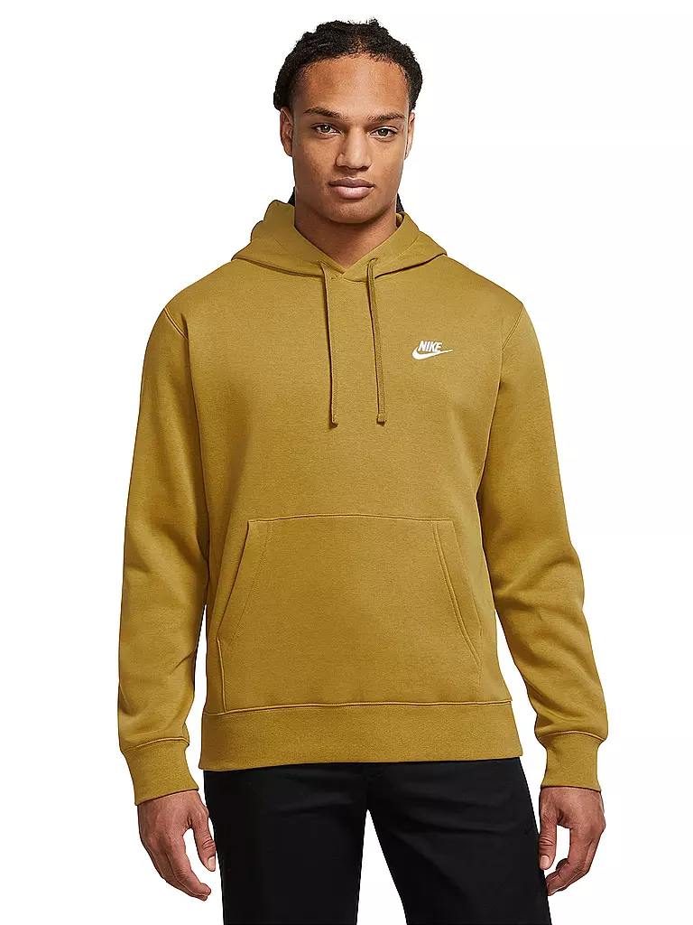NIKE | Herren Hoodie  Sportswear Club Fleece | Marrón