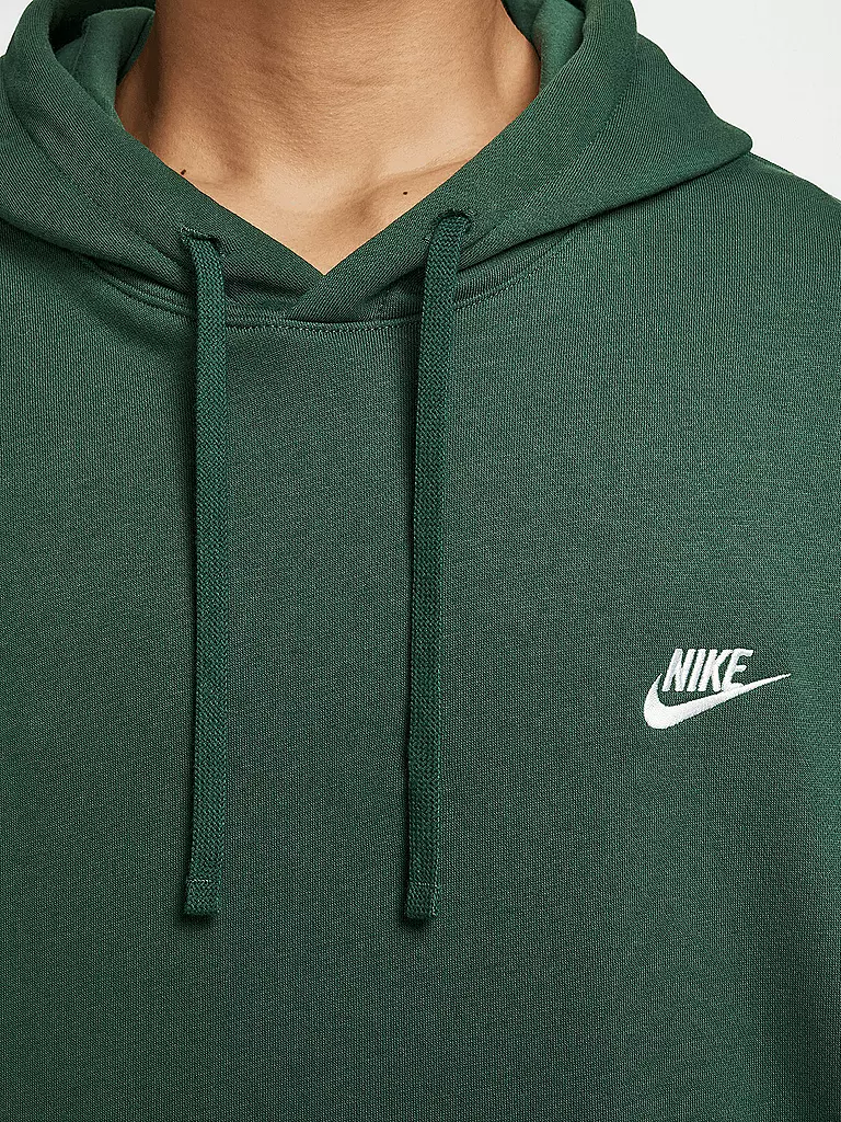 NIKE | Herren Hoodie  Sportswear Club Fleece | Verde oscuro