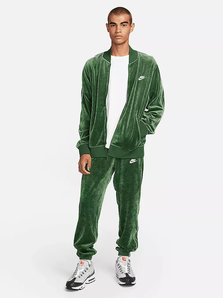 NIKE | Herren Jacke Club | Verde oscuro