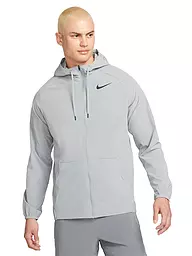NIKE | Herren Kapuzenjacke Pro Dri-FIT Flex Vent Max | Gris