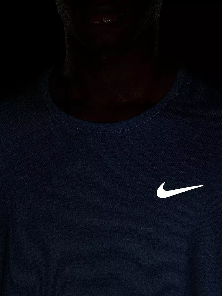 NIKE | Herren Laufshirt Dri-FIT UV Miler | Azul