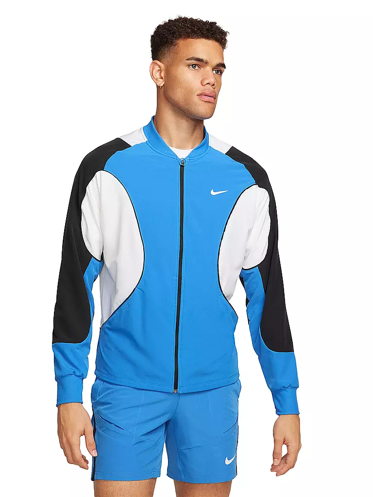 NIKE | Herren Tennisjacke NikeCourt Advantage Dri-FIT | Azul