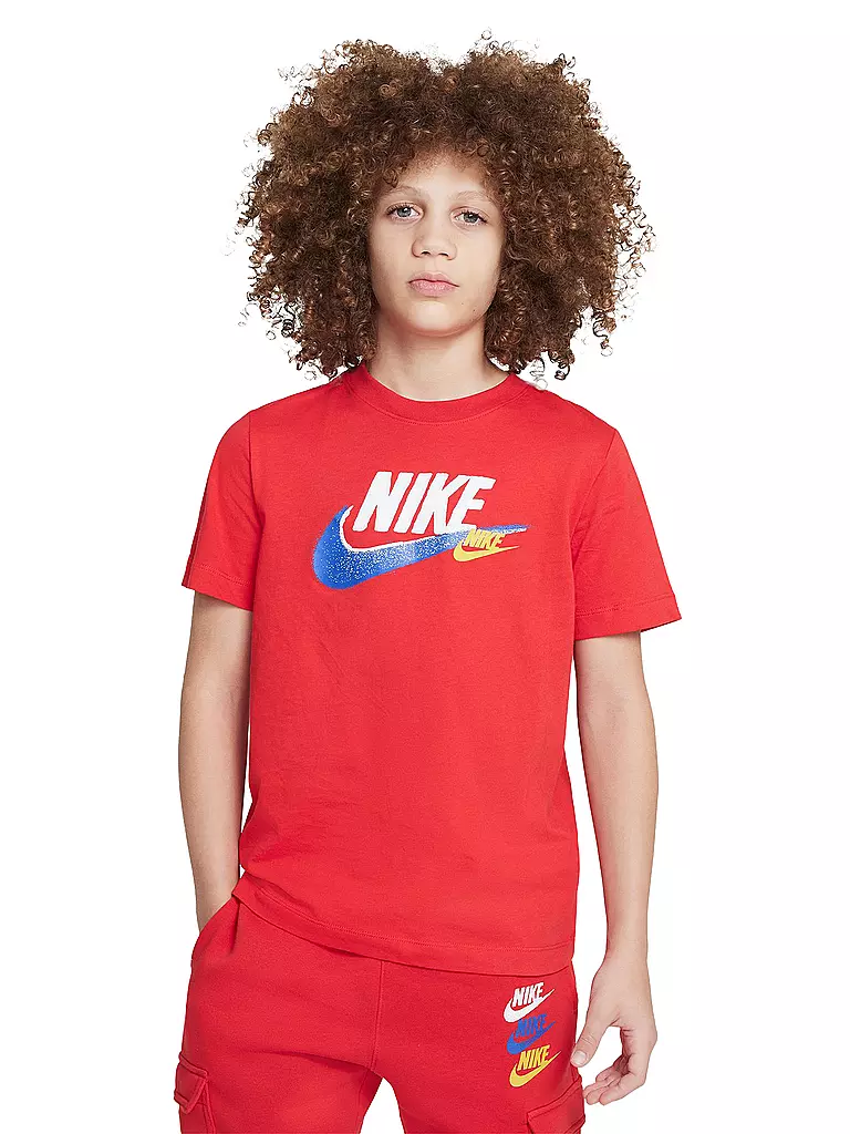 NIKE | Jungen T-Shirt Sportswear Standard Issue | Rojo