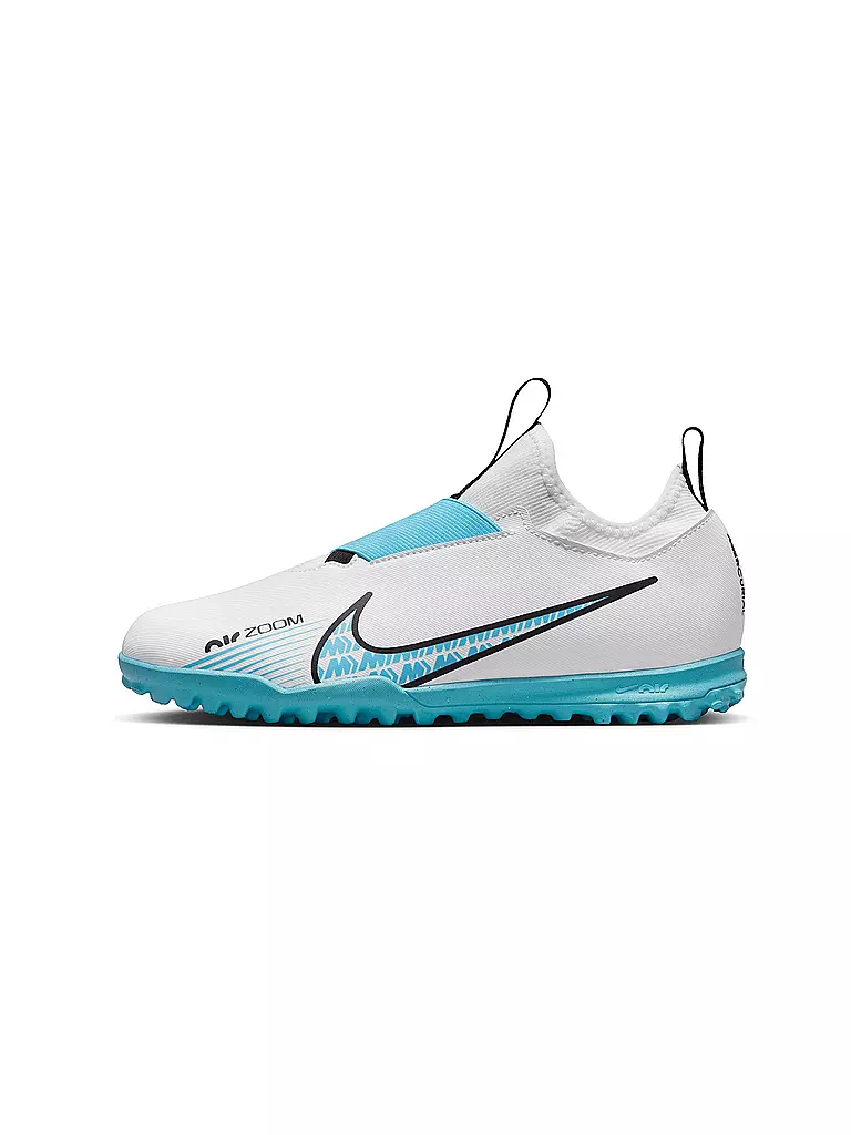 NIKE | Kinder Fußballschuhe Turf Jr. Zoom Mercurial Vapor 15 Academy TF | Blanco