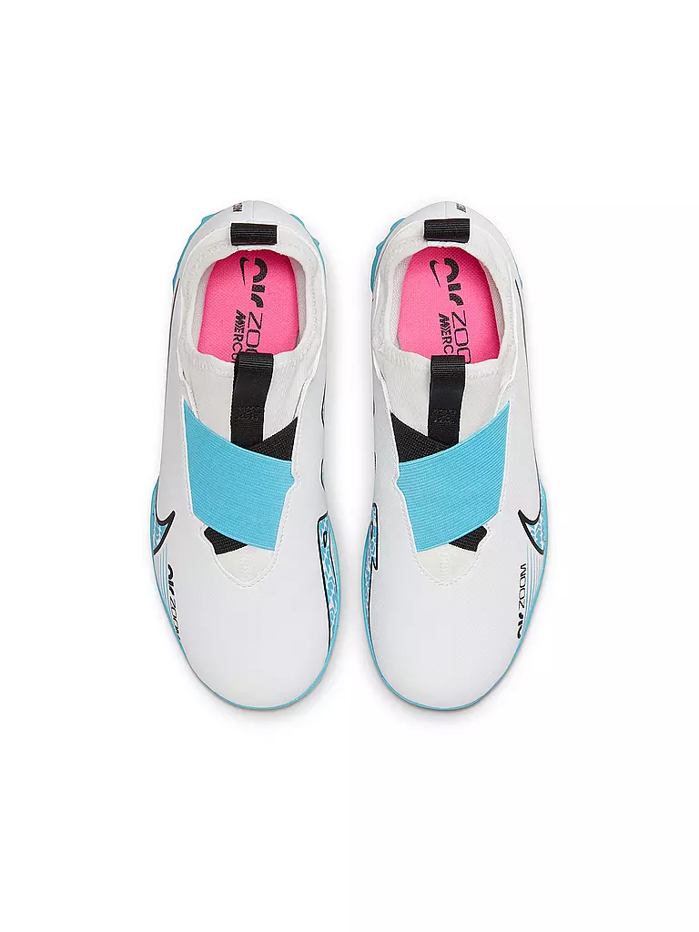 NIKE | Kinder Fußballschuhe Turf Jr. Zoom Mercurial Vapor 15 Academy TF | Blanco