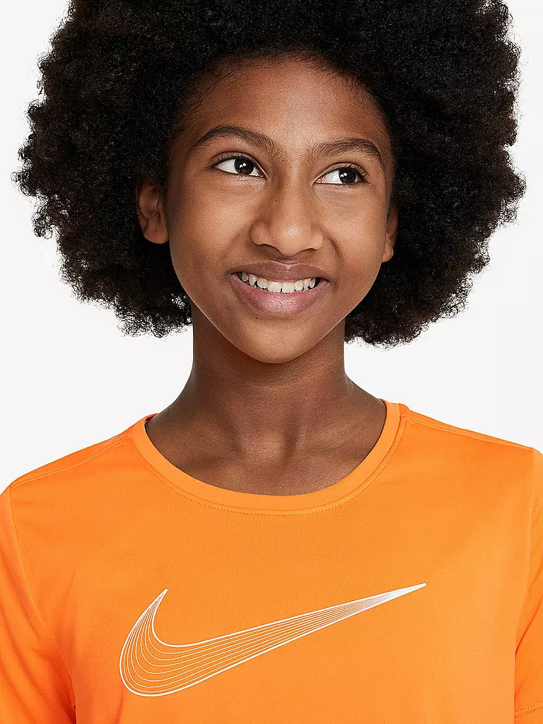 NIKE | Mädchen Fitnessshirt Dri-FIT One | Naranja