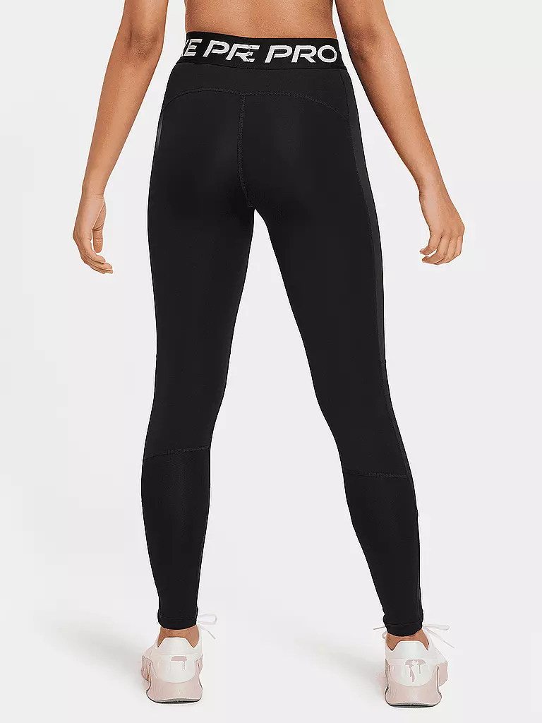 NIKE | Mallas de fitness Pro para niña | Negro