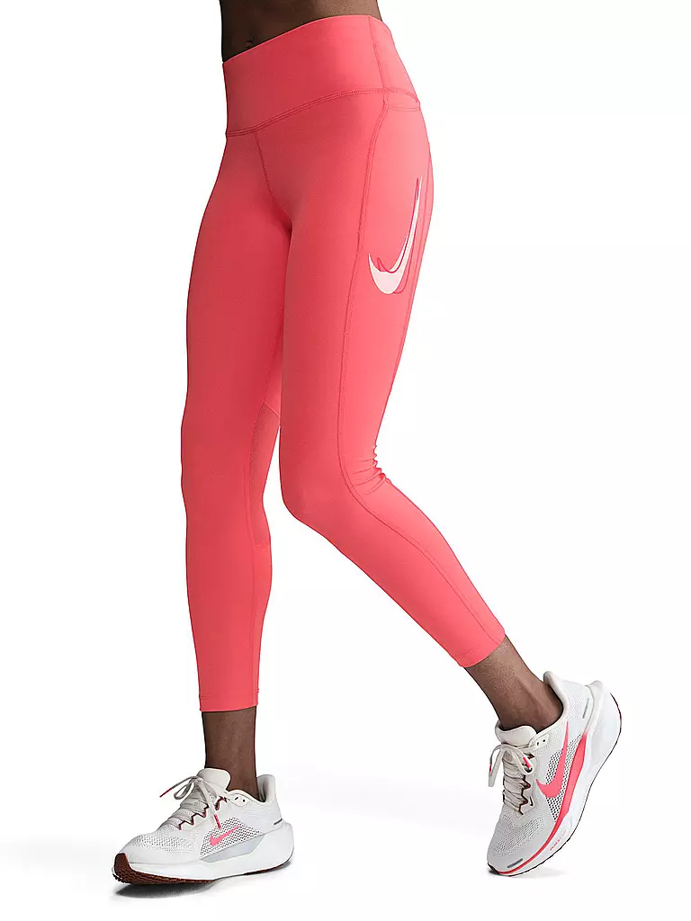 NIKE | Mallas de running para mujer Swoosh 7/8 | Coral