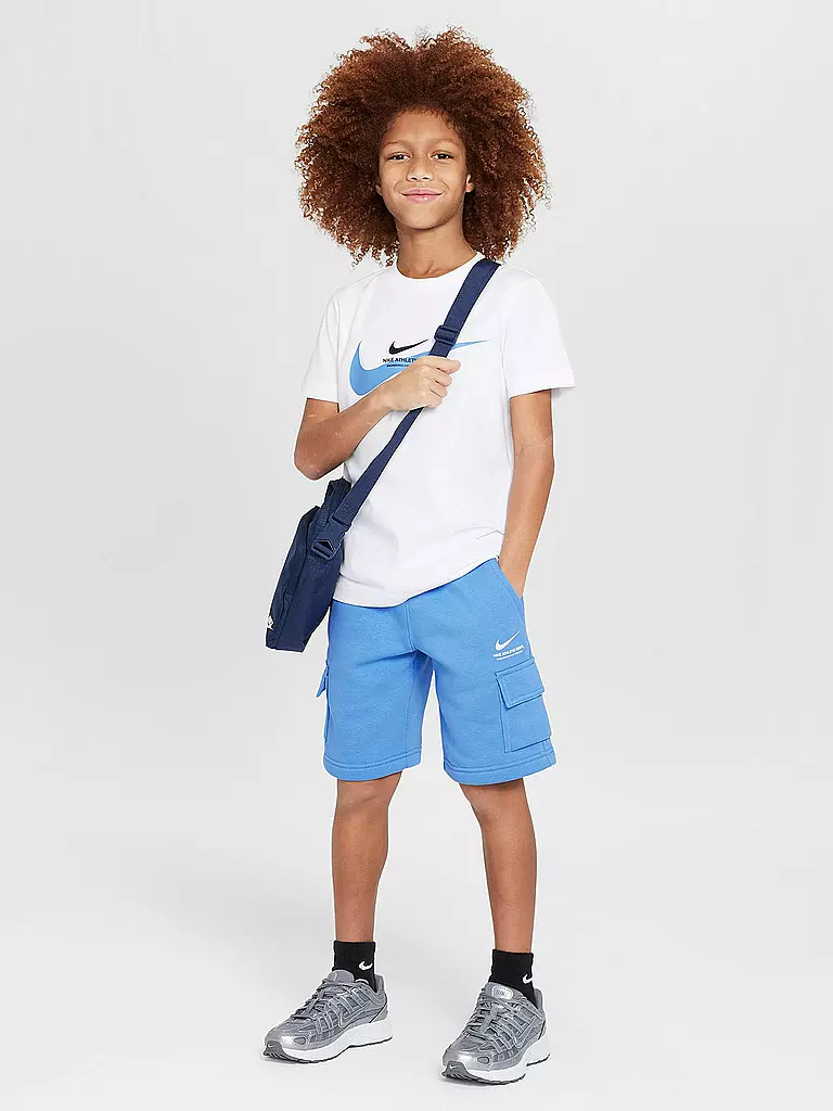 NIKE | Pantalón corto cargo NSW para niño | Azul claro