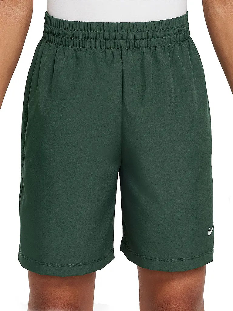 NIKE | Pantalón corto de fitness Dri-FIT Multi+ para niño | Verde oscuro