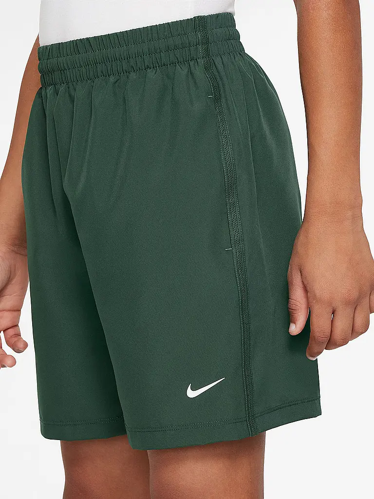 NIKE | Pantalón corto de fitness Dri-FIT Multi+ para niño | Verde oscuro