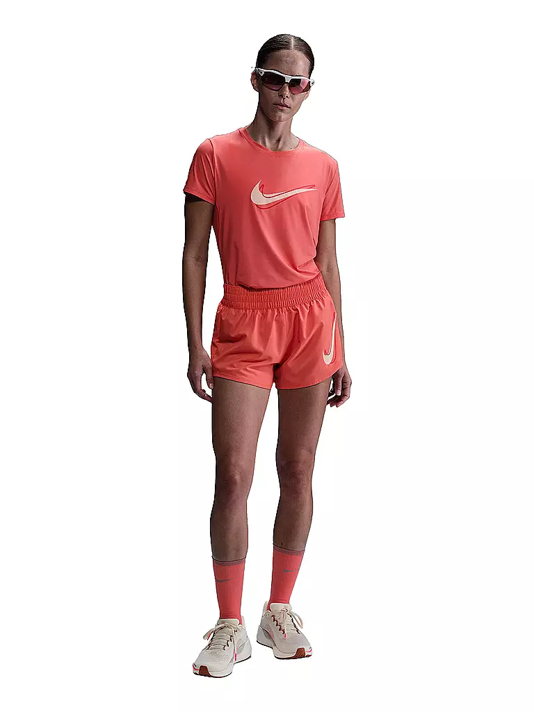 NIKE | Pantalón corto de running para mujer One Swoosh | Coral