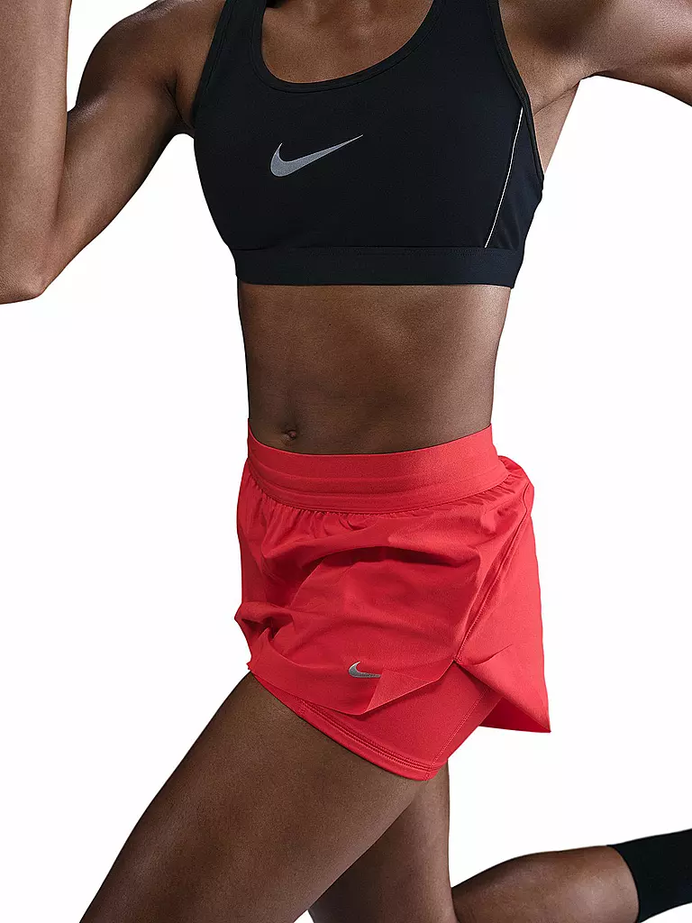 NIKE | Pantalón corto de running Swift para mujer | Rojo