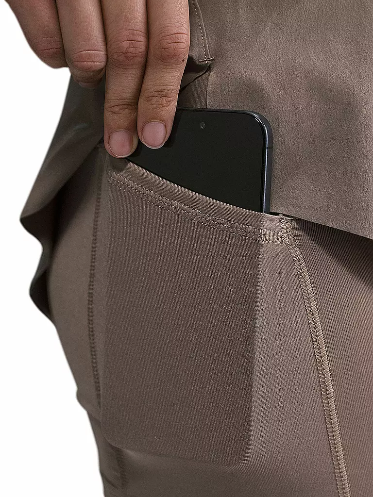 NIKE | Pantalón corto de running Swift para mujer | Marrón