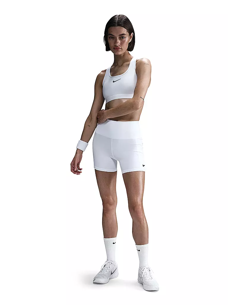 NIKE | Pantalón corto de tenis Ball para mujer | Blanco