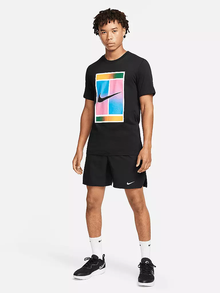 NIKE | Pantalón corto de tenis Victory para hombre | Negro