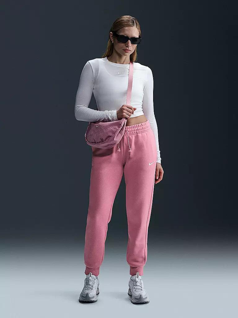 NIKE | Pantalón de chándal para mujer NSW Phnx FLC | Rosa