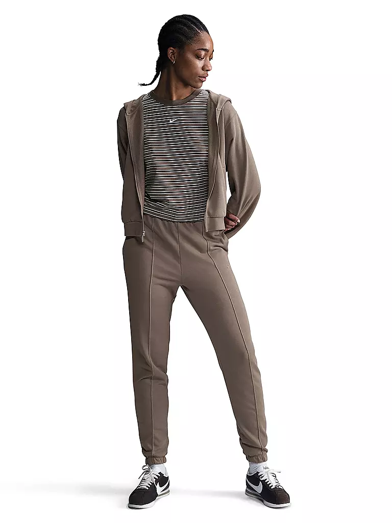NIKE | Pantalón de chándal para mujer Sportswear Chill Terry | Marrón